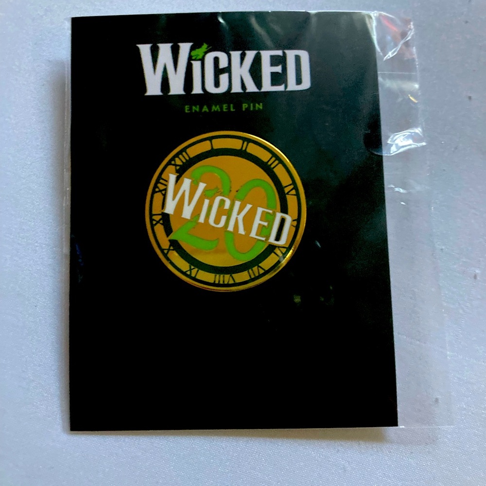 Wicked 20th Anniversary Pin
